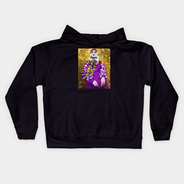 Klimtish Kids Hoodie by megglester